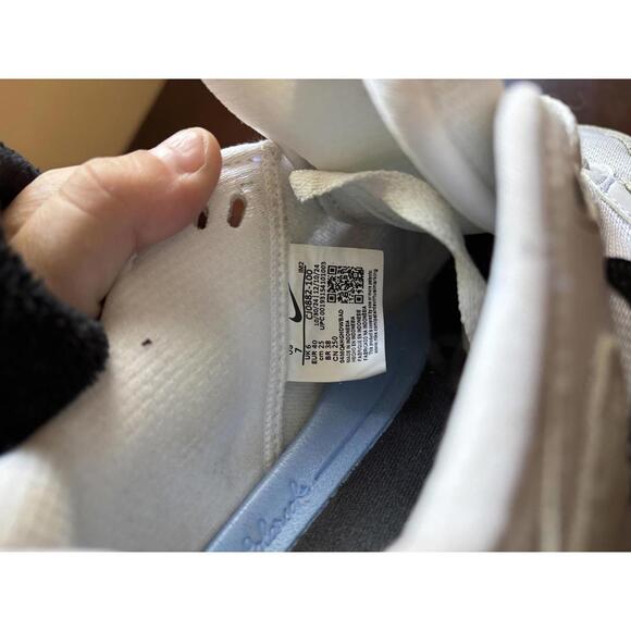 Nike SB Alleyoop White/Black Skate Shoes – Men’s 7.5 - Picture 5 of 8